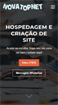 Mobile Screenshot of novatopnet.com.br